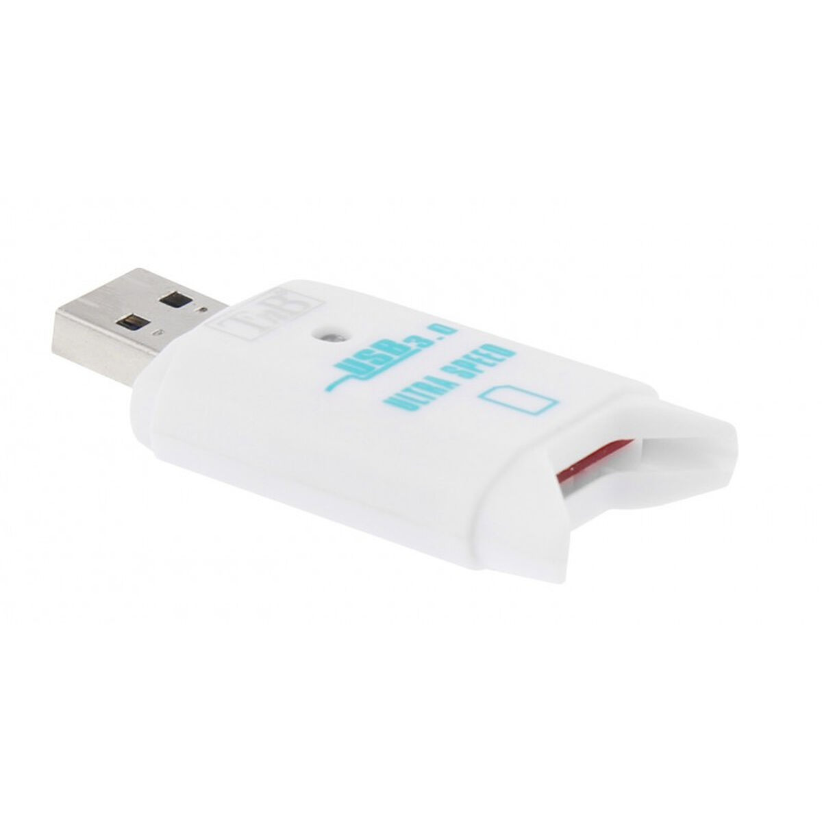 Išorinis kortelių skaitytuvas T'NB Mini USB 3.0 Balta